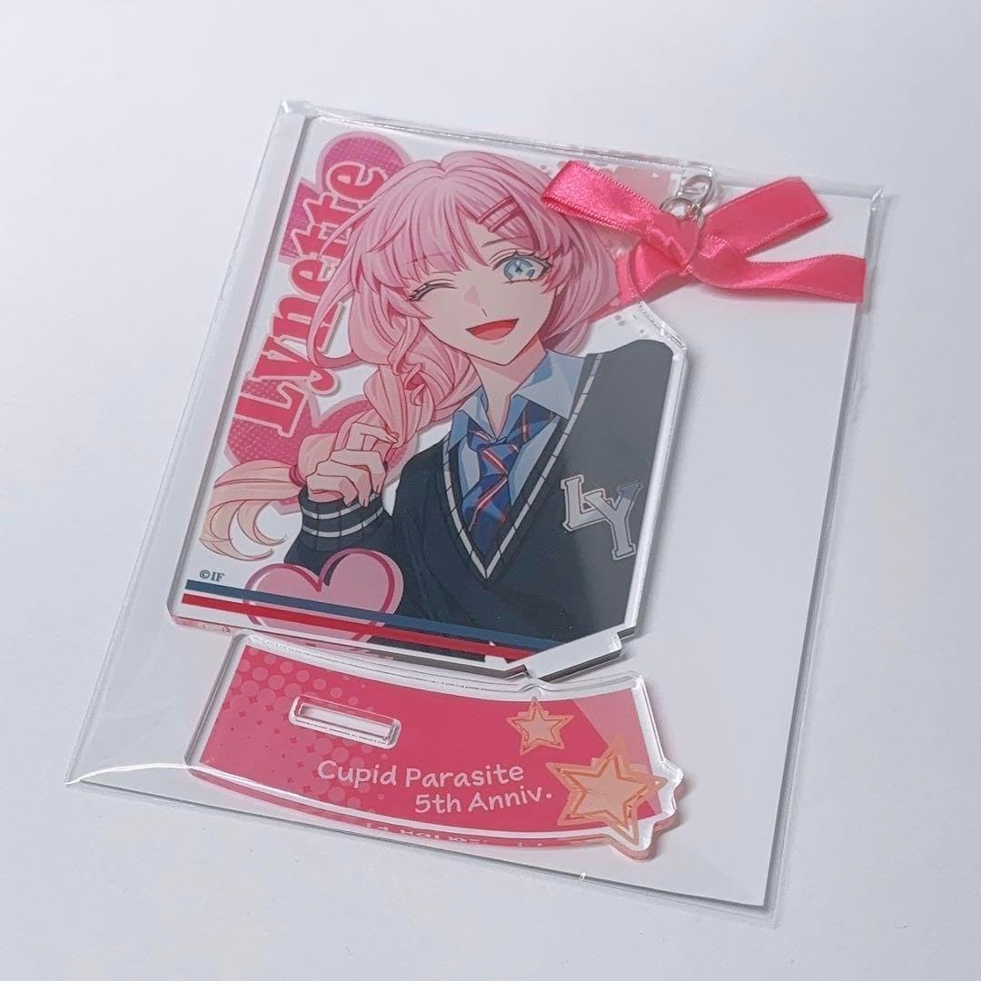 オトメイト　キュピパラ　5周年　リネット　アクスタ キューピット・パラサイト 5th Anniversary -school uniform style-